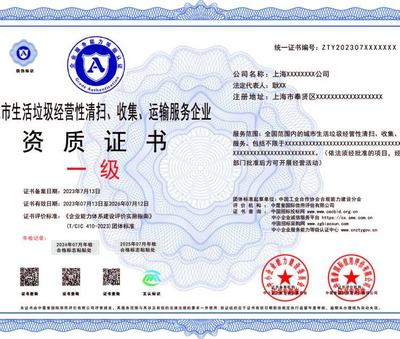 城市生活垃圾經(jīng)營(yíng)性清掃、收集、運(yùn)輸服務(wù)企業(yè)資質(zhì)證辦理指南 流程與時(shí)間詳解